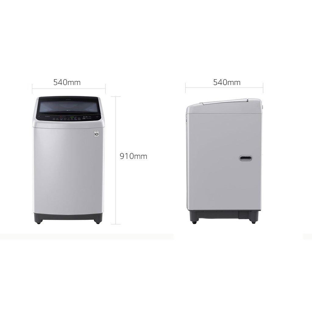 LG T2109VS2M Mesin Cuci 1 Pintu Atas 9 Kg Inverter T2109 New Model KHUSUS BEKASI FREE ONGKIR