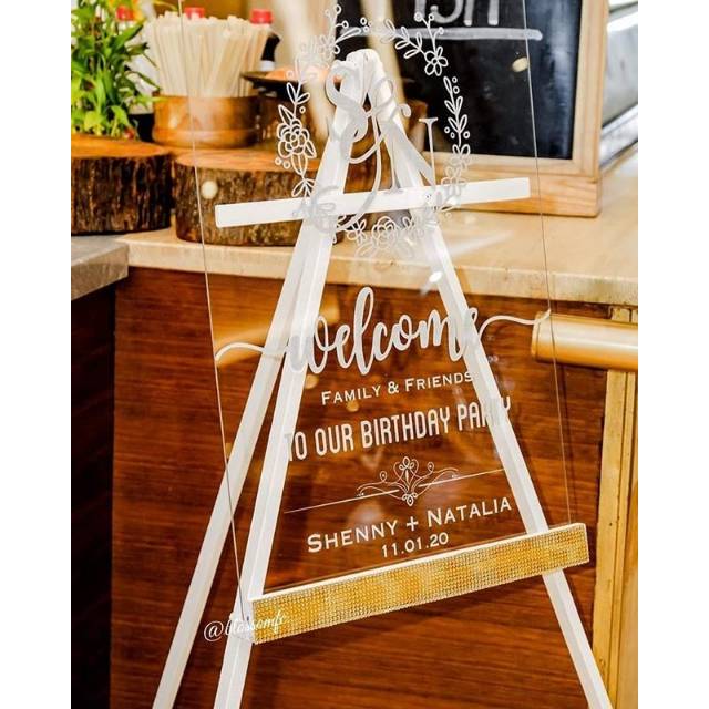 

Custom Welcome Board Sign Acrylic