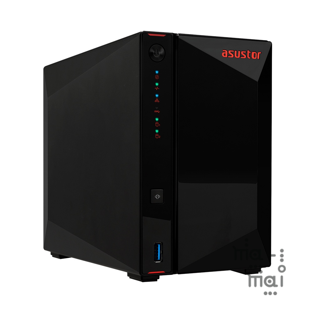 ASUSTOR AS5202T RAM 2-Bay NAS diskless Intel Celeron Dual Core NAS