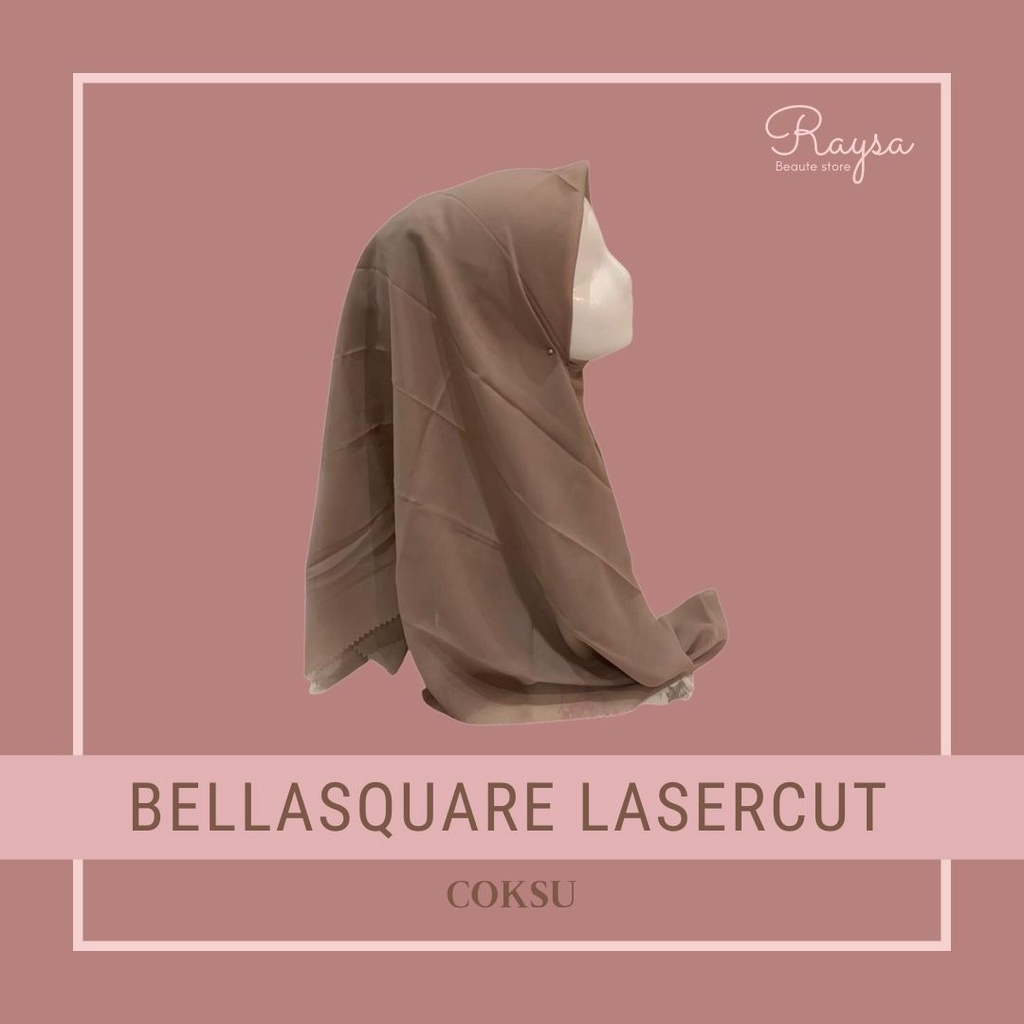 [READY] BELLA SQUARE LASERCUT MURAH // BELLA SQUARE  LASERCUT PREMIUM // BELLA SQUARE LASERCUT POLLY