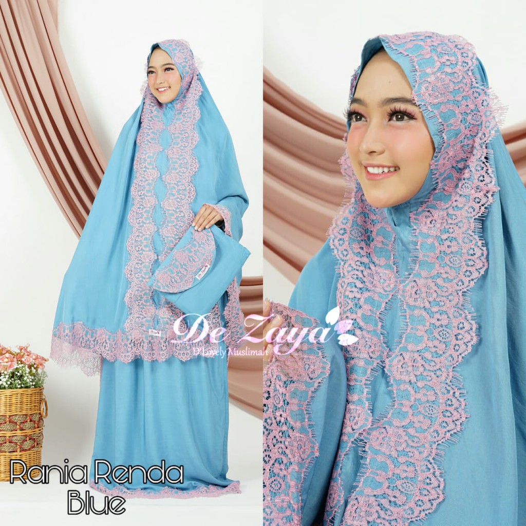 termurah Mukena Renda Terlaris Jumbo Dewasa Bali de zaya dezaya