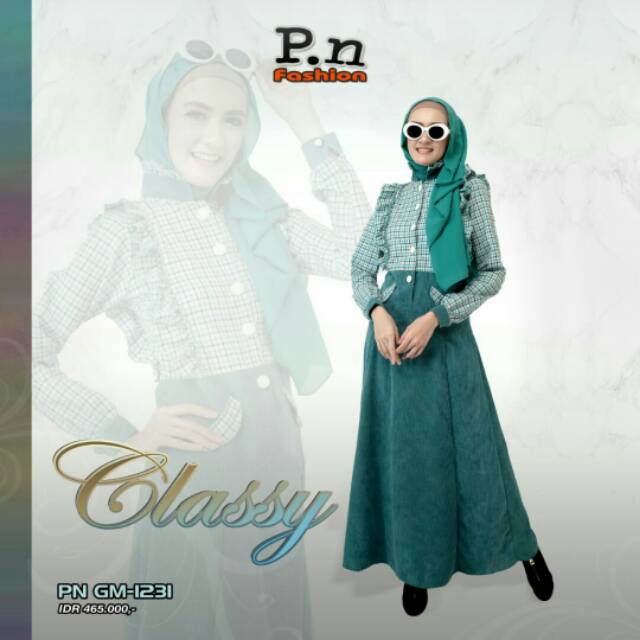 Gamis PN Fashion ORI - GM1231