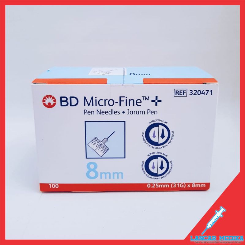 

BD MICRO FINE 8mm (BIRU MUDA)