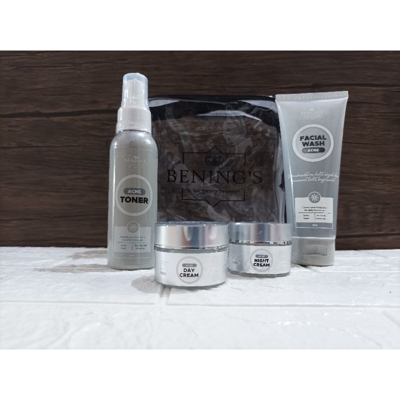 Benings Acne Series  / Krim jerawat (Fw Exclusive, Toner brightening)