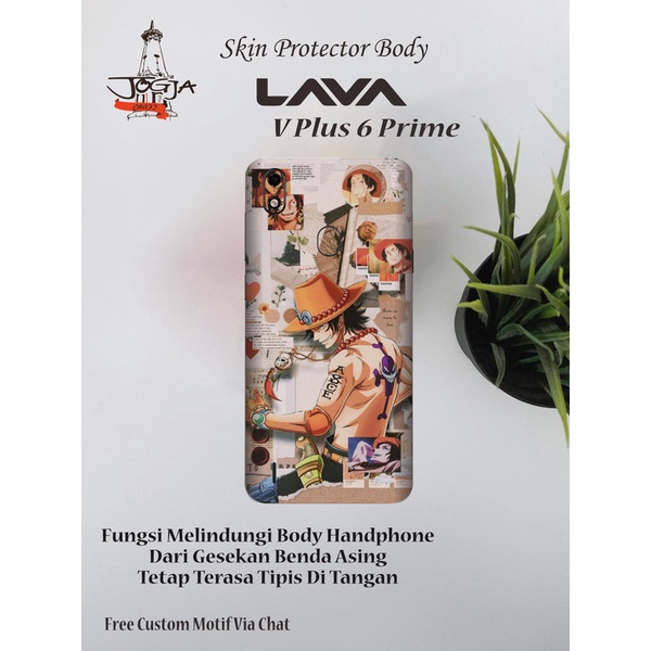 Dapat 2pcs Garskin Lava V Plus 6 Prime  ace - Free Custom Motif