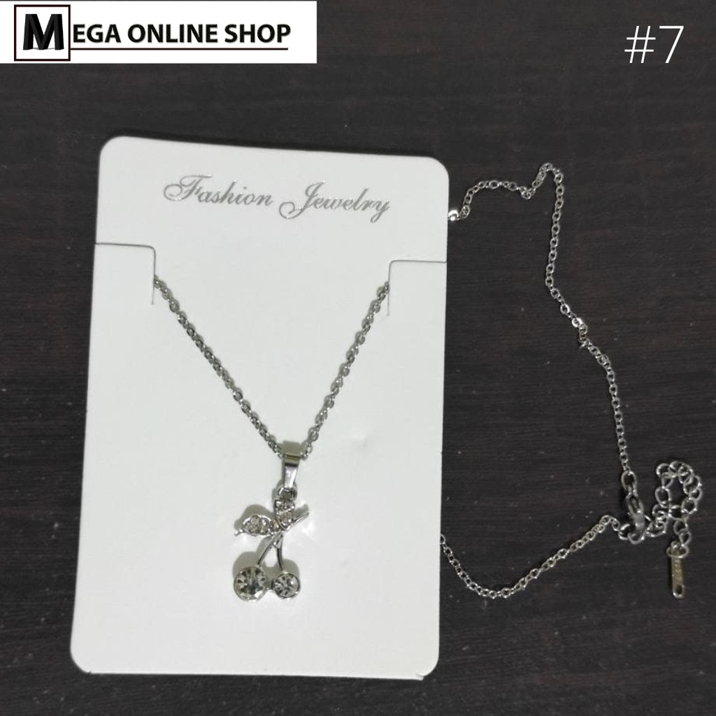 ➰CKK➰ Kalung Liontin Stainless FA03 Trendy Fashion Wanita Korea Aksesoris Murah