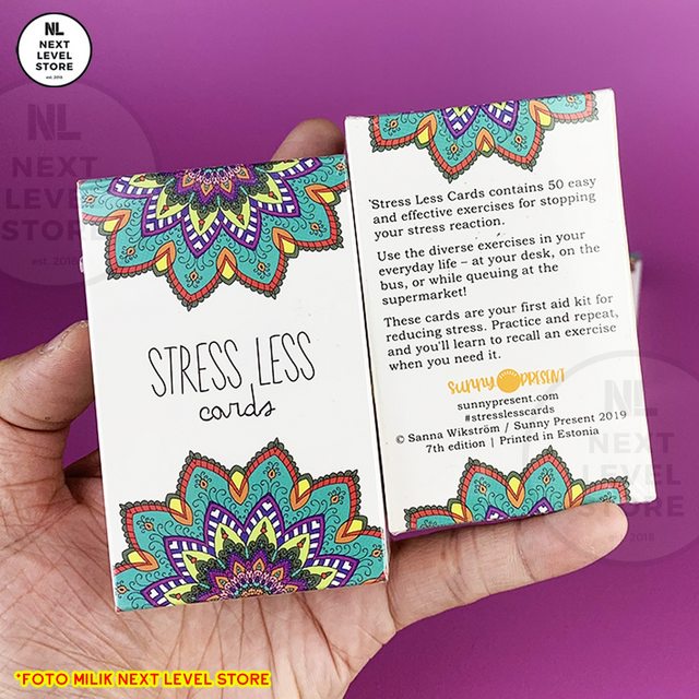 Stress Less Cards Card Game Board Games - NEW - READY - ENGLISH