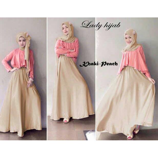 Amanda Hijab Set Maxi Dress
