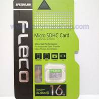 MEMORY CARD MICRO SD FLECO 16GB CLASS 10 - MEMORY CARD