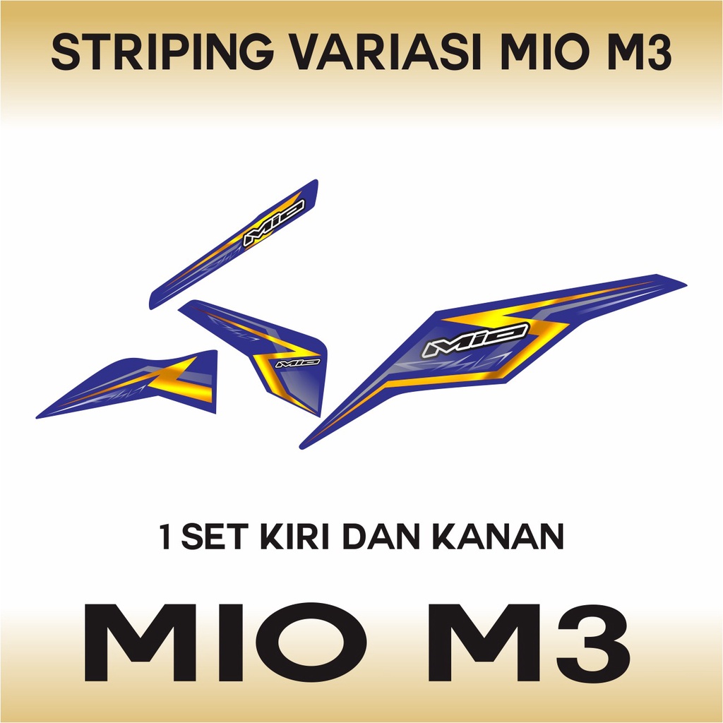 STRIPING MIO M3 / MIO M3 NEW DESIGN 2022 05
