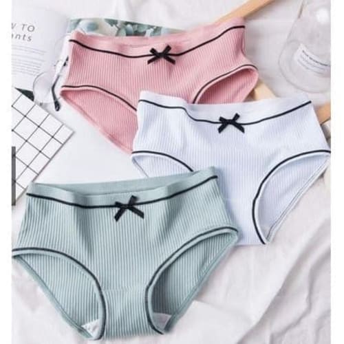 CELANA DALAM PITA WANITA FASHION UNDERWEAR KATUN CD PAKAIAN IMPOR BEST