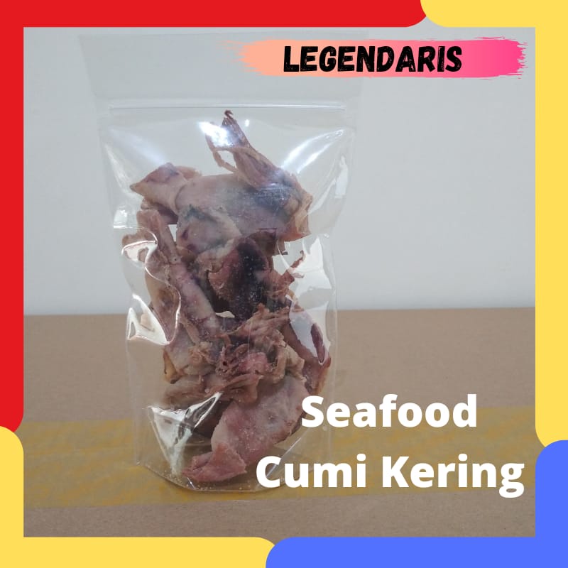 

Cumi Kering Ikan Asin Sotong Super 100 Gram Seafood Makanan Hasil Laut