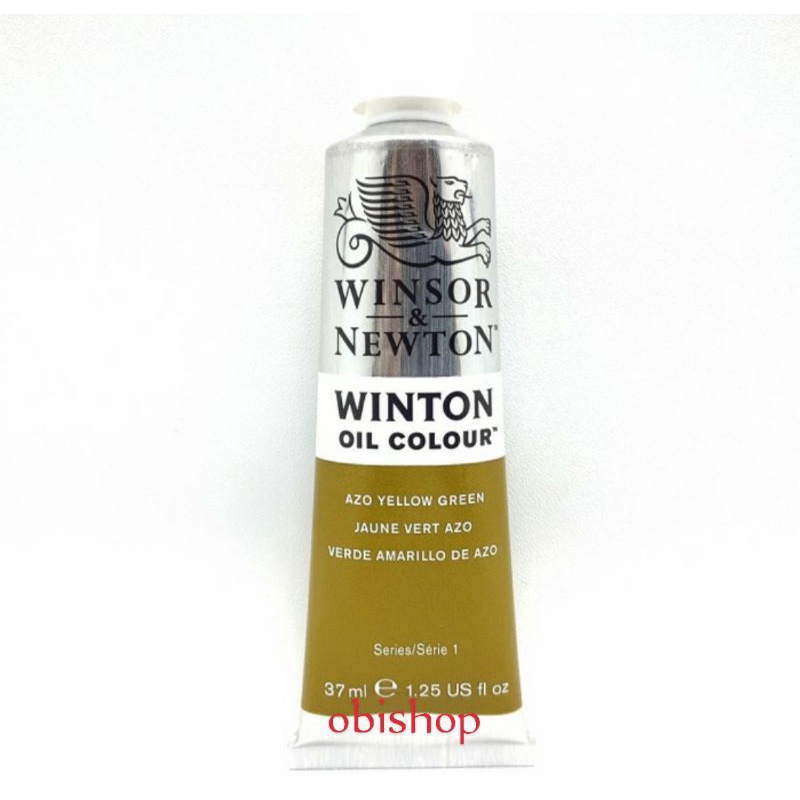 

Cat Minyak Winton Oil Colour 37 ml Azo Yellow Green Winsor & Newton
