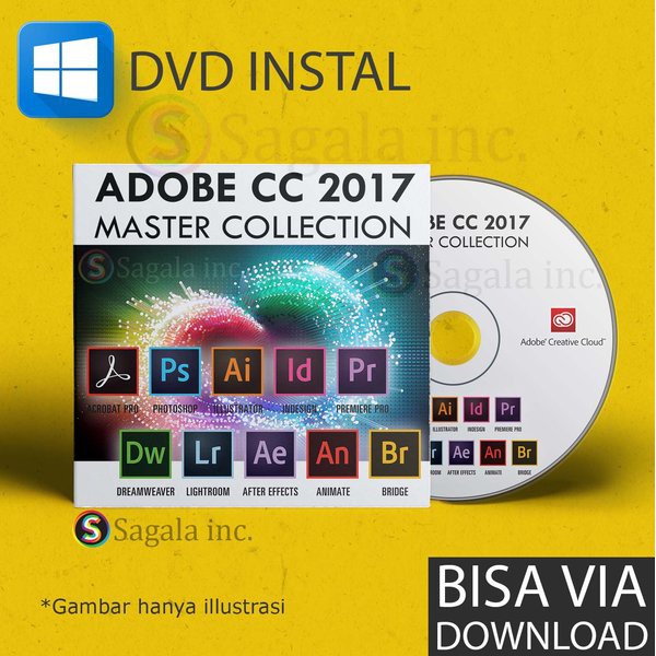 Dijual adobe-cc 2017 master collection full version aktif Berkualitas