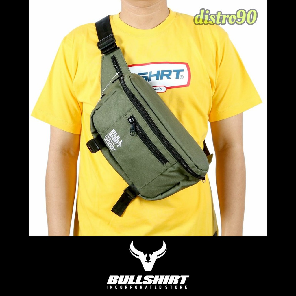 TAS / BAG / WAIST BAG / TAS PINGGANG / BULLSHIRT / WAIST BAG PRIA / WAIST BAG WANITA