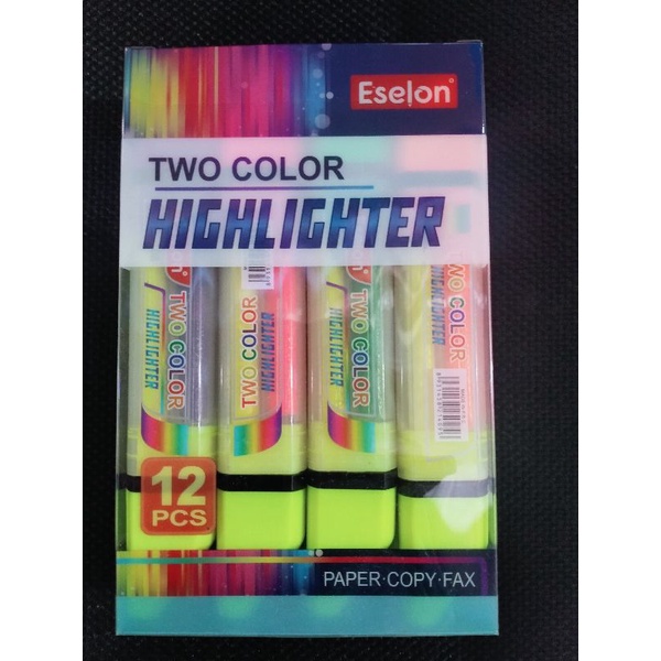 

( 1 pcs ) Stabillo 2 Warna Highlighter Eselon