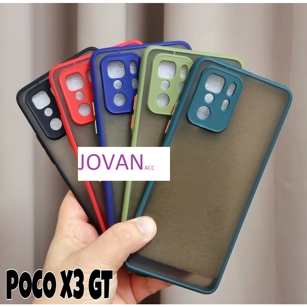 XIAOMI POCOPHONE POCO X3 GT M3 M3 PRO X3 NFC F2 PRO CASE SOFT DOFF HARDCASE FUZE PROTECT CAMERA CASING COVER ADA PELINDUNG KAMERA