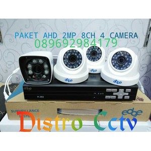 PAKET CAMERA CCTV AHD 8 CH 4 CAMERA 2MP