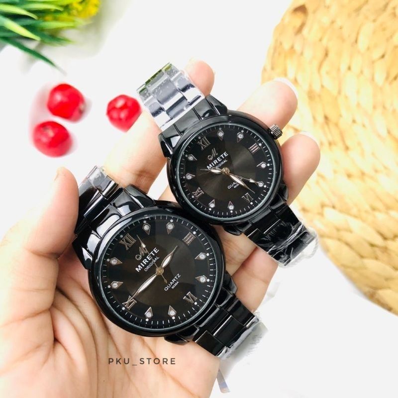 JAM COUPLE PRIA DAN WANITA MIRETE ORIGINAL