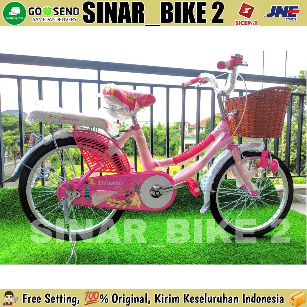 Sepeda Mini Dewasa Keranang 20, 24 , 26 Inch Atlantis Ok Batik Edisi 2022