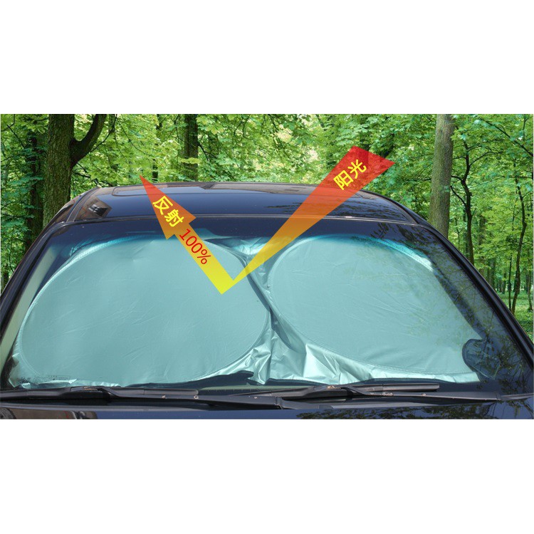 Anti Panas UV Protector Kaca Mobil 6 sisi Kain UV Portable 6 in 1
