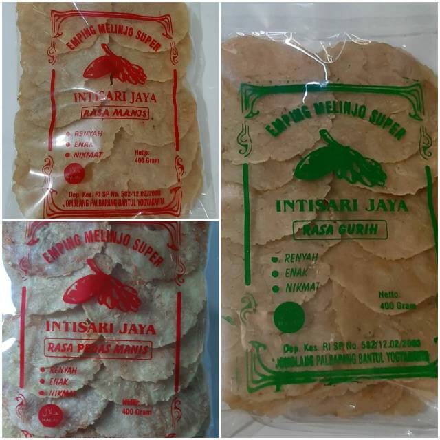 

Emping JUMBO 400 GRAM