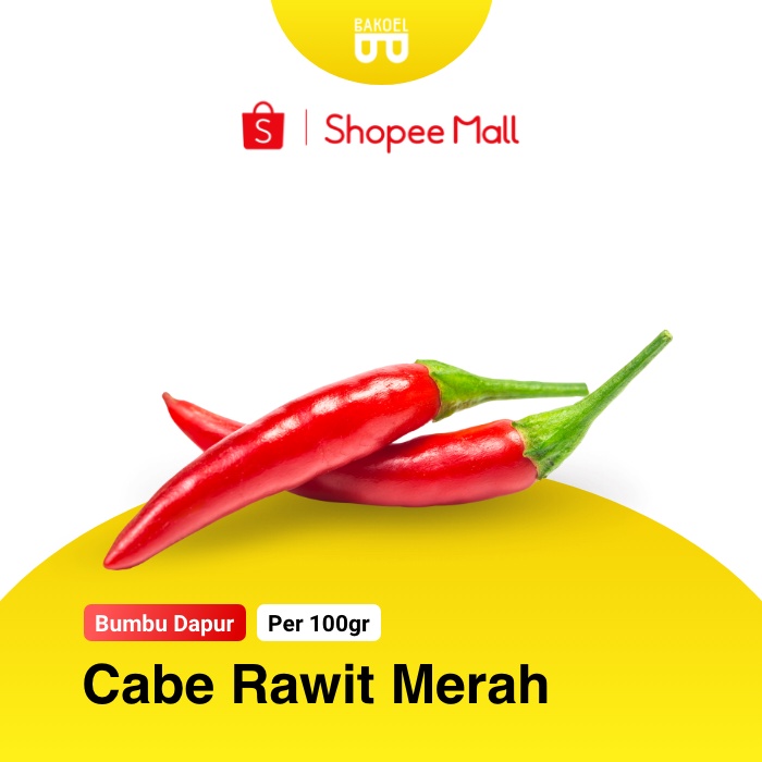 

Cabe Rawit Merah Premium (harga per @100gr) - Bakoel Sayur Online