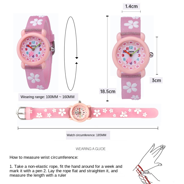 【HOT Sale】JNEW jam tangan anak perempuan jam tangan tahan air Cheap watch 30M Waterproof Anti-shock 1 years Warranty boy watch children watch digital watch unicorn watch