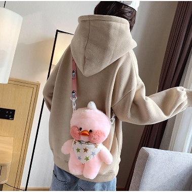 TAS SLEMPANG KARTUN BONEKA NEW TAS BONEKA SELEMPANG DONALD DUCK BEBEK SLING BAG