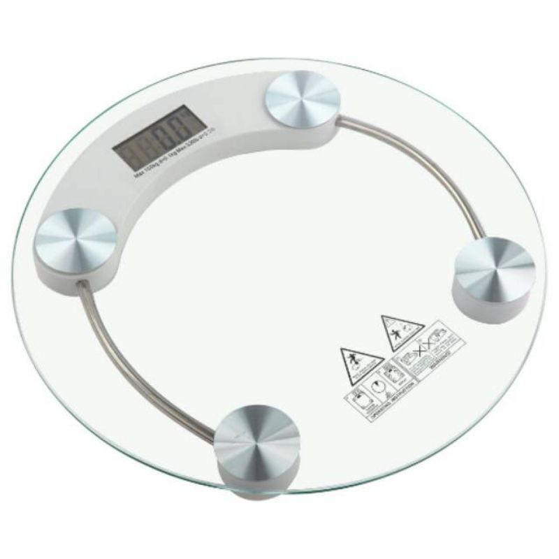 Timbangan Badan TRANSPARAN digital personal scale weight