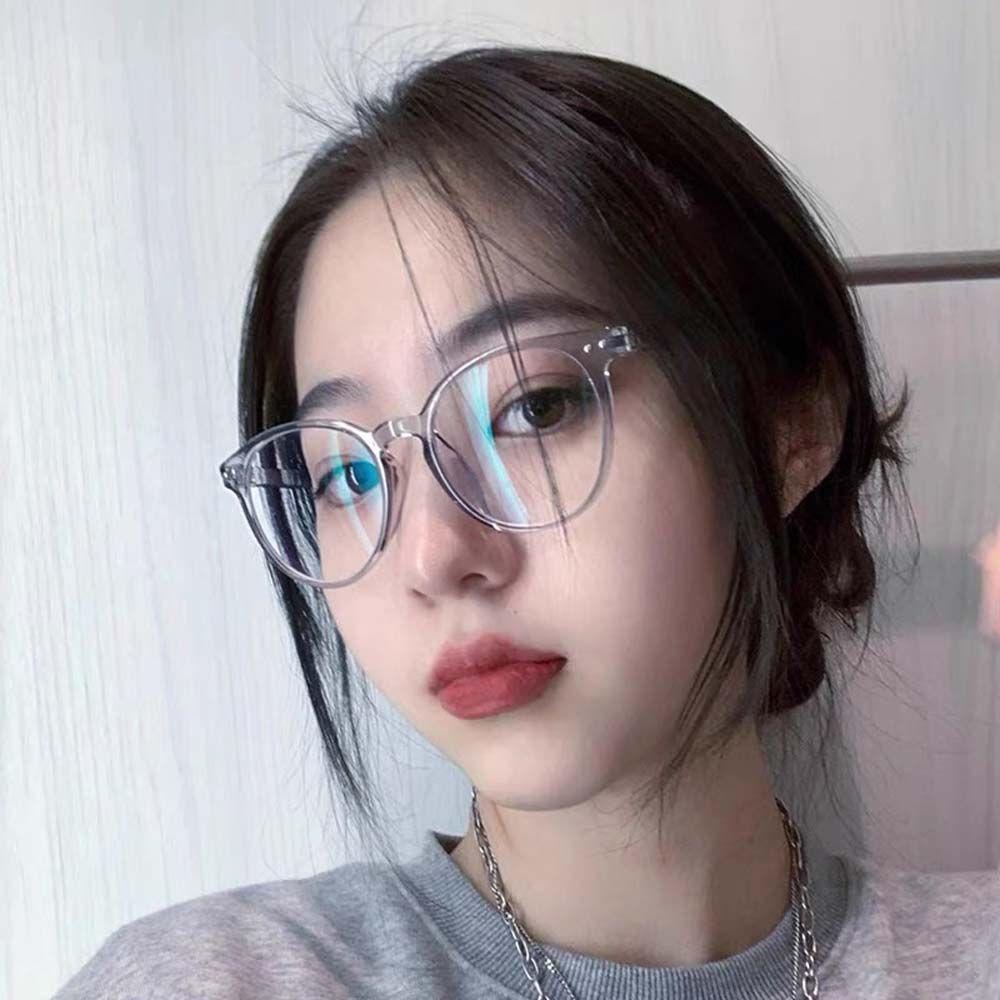 Mxbeauty Kacamata Anti Radiasi Pria Minimalis Komputer Eyewear Bingkai Besar Padi Kuku Kotak Wanita Eyeglasses