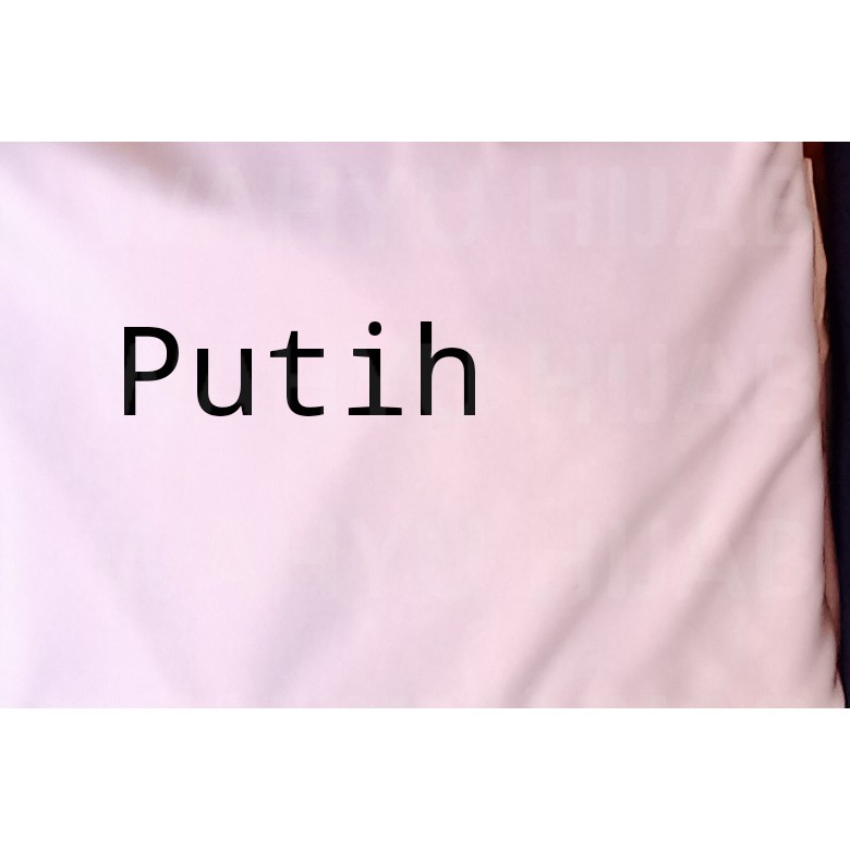 Bergo Bayi Renda kepala Anak Maryam Jilbab Kerudung/anak kids renda kepala 0-1 th-Putih