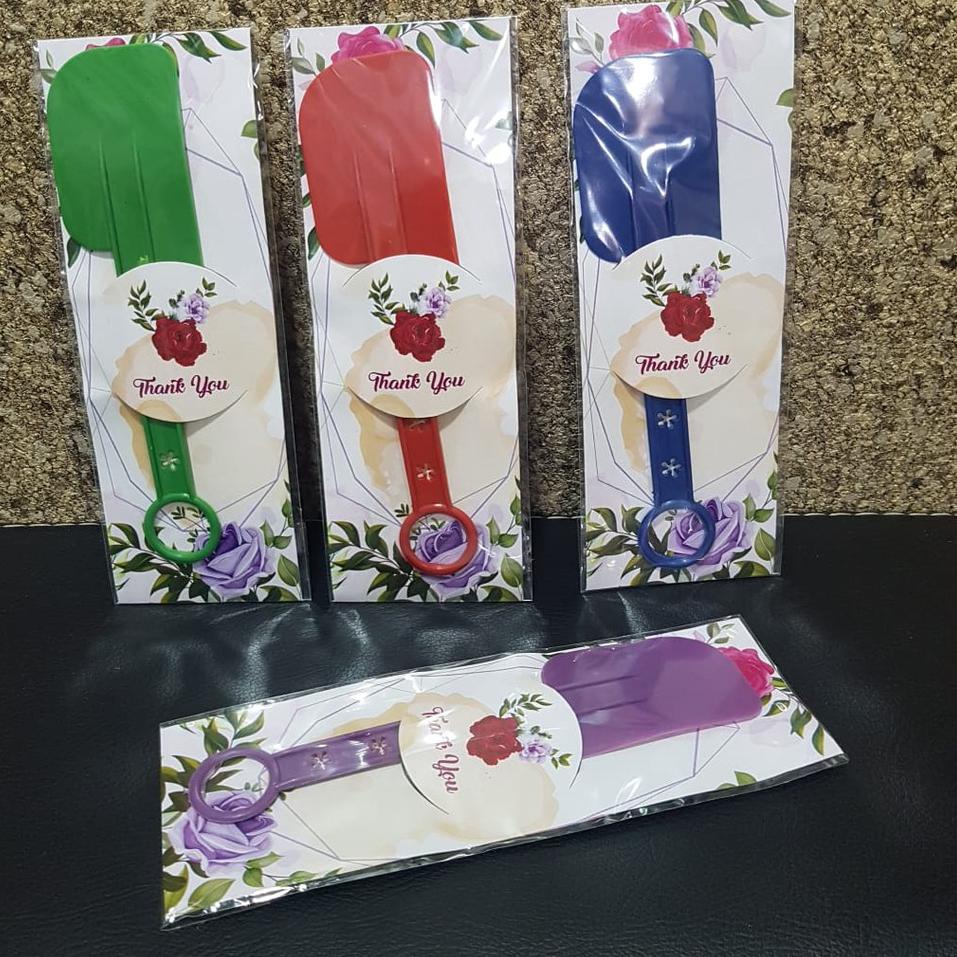 

Diskon Terpopuler Termurah100 Pcs Spatula Warna Gagang Motif Bunga Packing Kertas Motif & Plastik