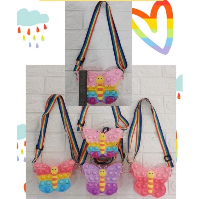 Pop It Tas Selempang*KUPU-KUPU