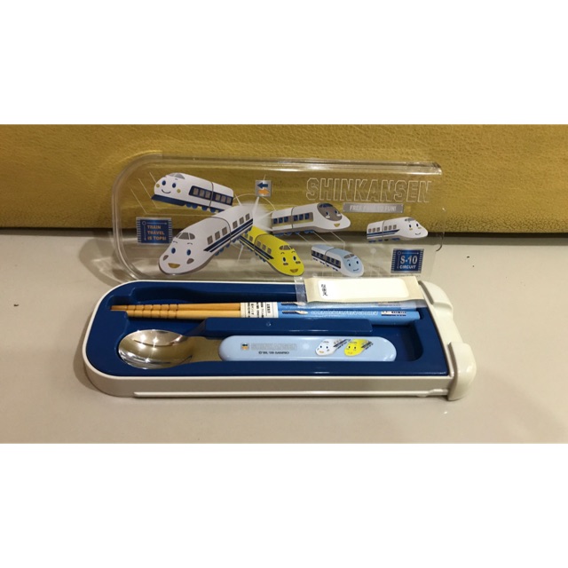 Sendok dan Sumpit Shinkansen Sanrio Original