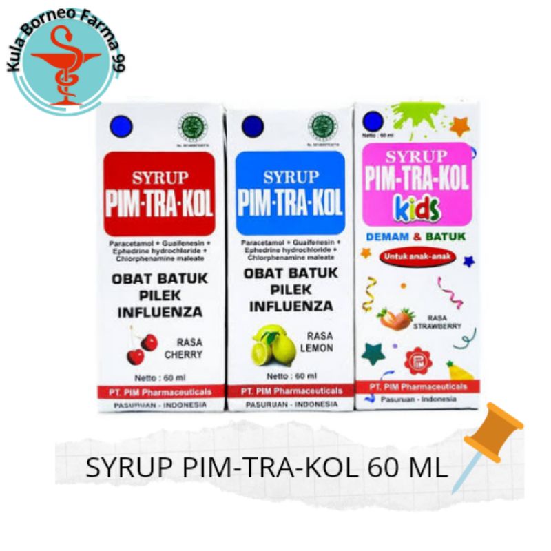 Syrup PIM-TRA-KOL PIMTRAKOL 60 ml