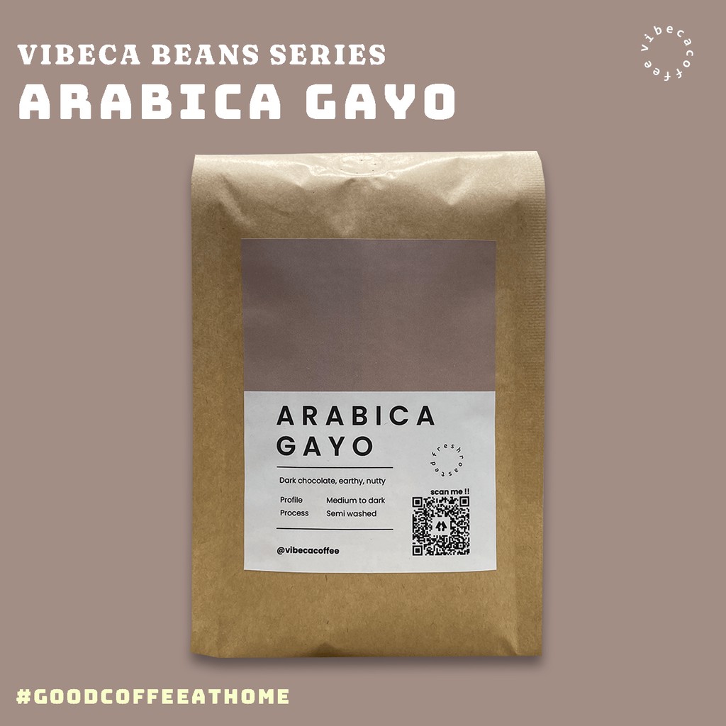 

BIJI KOPI ARABICA ACEH GAYO VIBECA 250G