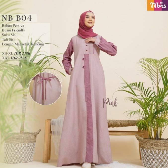 Sale Baju Gamis Ori Nibras Nb B04