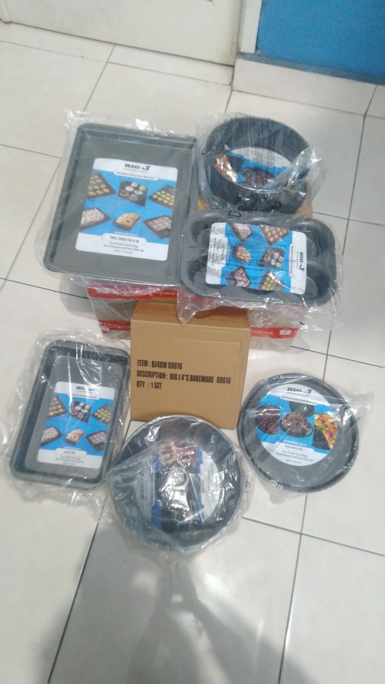 Big J Loyang Muffin 6 Lubang 28x19x3 Cm