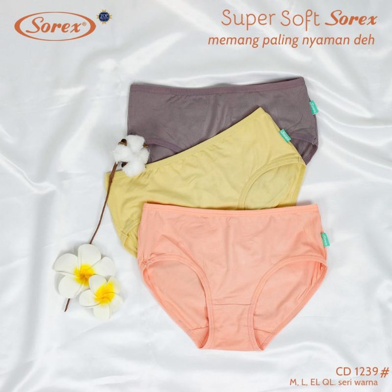 SOREX Cd Basic Super Soft 1239 Sorex Panties Original