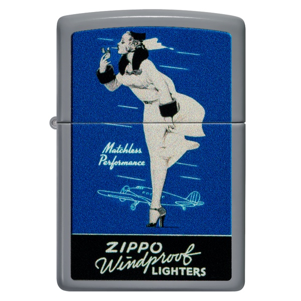 Original Zippo Windy Design 48146 Madein USA