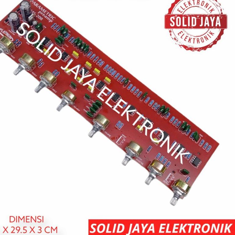 ☝ KIT TONE CONTROL PARAMETRIC DMS 208 DMS208 PLATINUM PREAMP TONE KONTROL AUDIO PARAMETRIK DMS-208 D