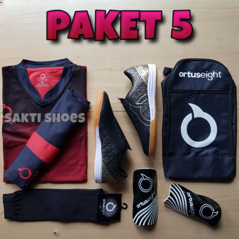 ORTUSEIGHT KEREN grade ori sepatu futsal Bima catalyst yudistira paket komplit