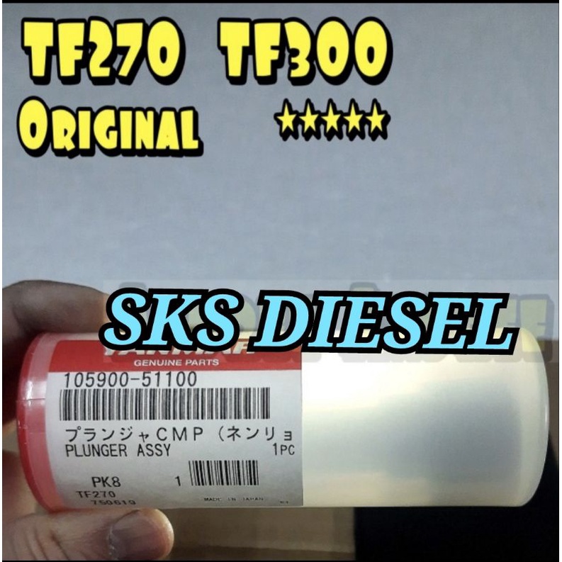 TF270 TF300 Plunger Plunyer Assy Mesin Diesel Yanmar Original