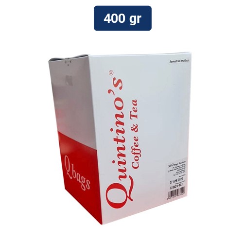 

Quintino's 50 sachet Sumatra Mellow 400gr