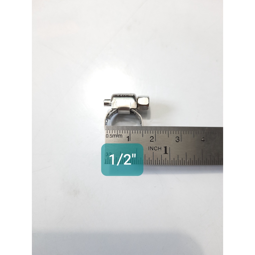 Hose Clamp Stainless Selang Klem 7/8&quot; inch 18-32MM  (G766)