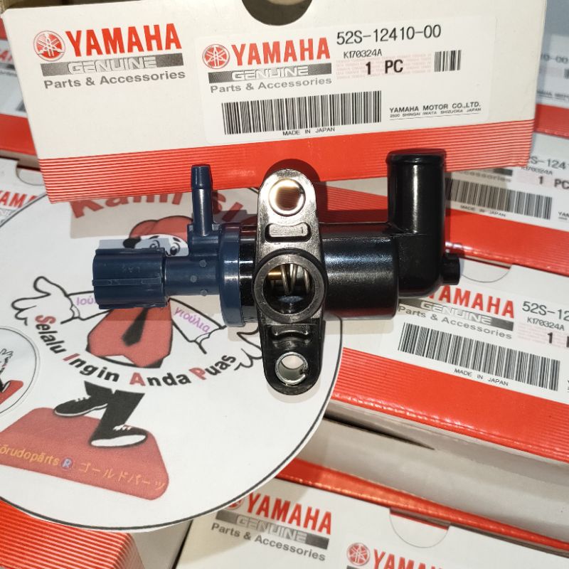 52S-12410-00 Thermostat Termostat Assy Yamaha Xeon RC GT 125 Original japan 52S