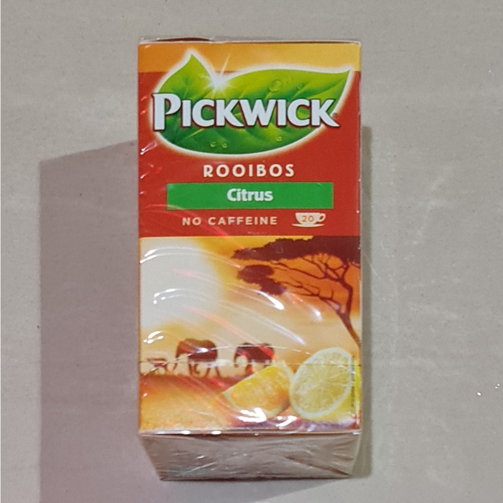 

Teh Pickwick Rooibos Citrus No Caffeine 20 x 1.5 Gram