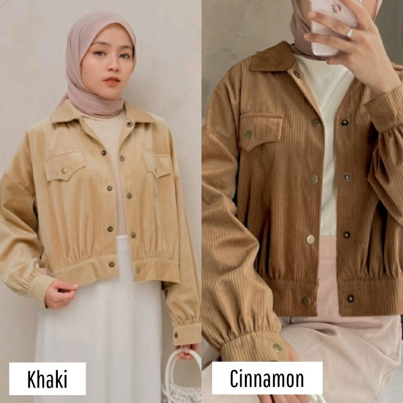 Corduroy Jacket Edmee Outfit