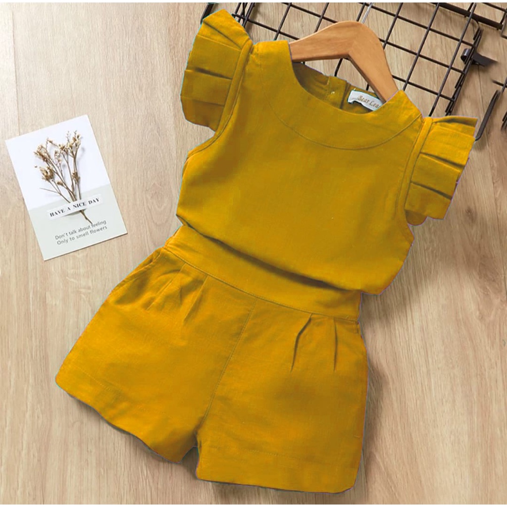 Overall Set rempel 1 - 5 Tahun Baju monoea Anak BerKualitas Baju setelan anak perempuan